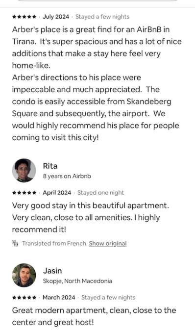 Tirana City Comfort Extérieur photo
